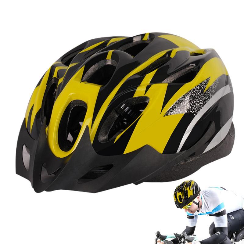 남성용 자전거 헬멧, 통기성 헬멧, 롱보드용 헬멧, 360 조절 가능, 19 개의 에어 벤트